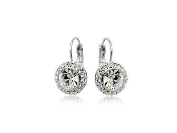 E198c Quality crystal earring