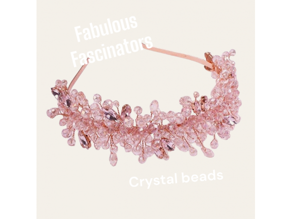 CHB Pink Crystal Hairband